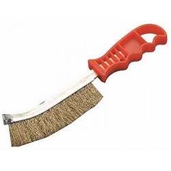 Brosse métallique convexe