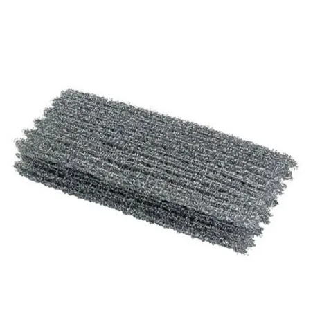 Paille de fer double tresse 12x21cm